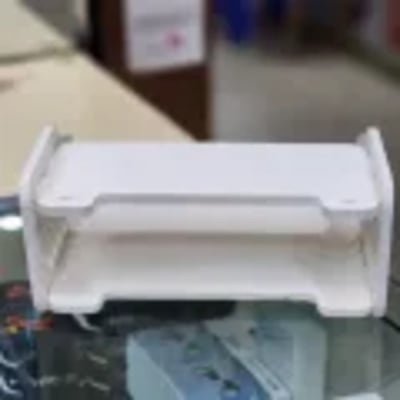Picture of First Deal Wifi Router Stand Shelf Double Layer Wall Mounted Shelf Home decorator