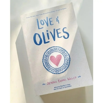 Picture of Love & Olives ( Love & Gelato #3 ) ( Book by Jenna Evans Welch ) ( Premium Paper and Matte Cover ) Novel