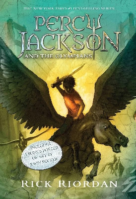 Picture of Percy Jackson and the Olympians 5 Book Paperback Boxed Set (w/poster) Product Bundle – April 4, 2023