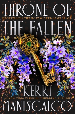 Picture of Throne of the Fallen (Prince of Sin #1) by Kerri Maniscalco | Premium Paper | Matte Cover Novel