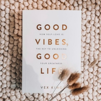 Picture of Good Vibes, Good Life: How Self-Love Is the Key to Unlocking Your Greatness ( Book by Vex King ) ( Premium Paper and Matte Cover ) Novel