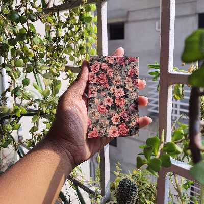 Picture of Notepad (1 ps)-Pocket size- Floral Novel