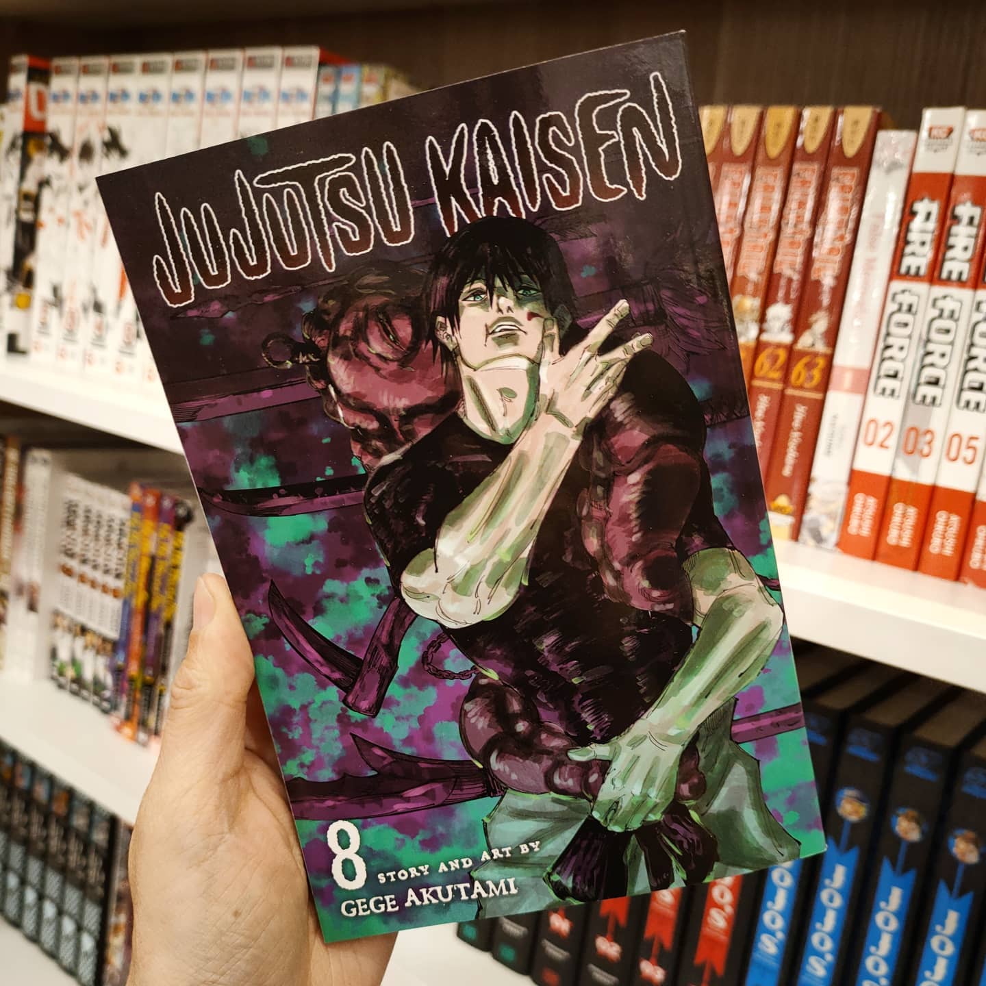 Picture of Jujutsu Kaisen Manga Vol 8 Shonen Jump JJK Anime Graphic Novel Book