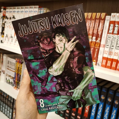 Picture of Jujutsu Kaisen Manga Vol 8 Shonen Jump JJK Anime Graphic Novel Book