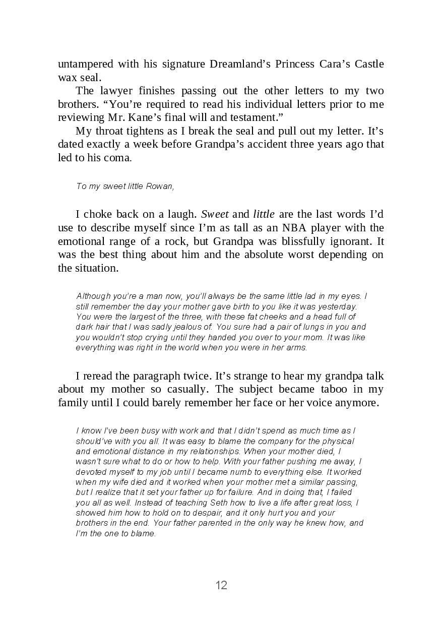 Picture of Dreamland Billionaires Series- The Fine Print, Terms & Conditions, Final Offer | Novels by Lauren Asher | Premium Print | Matte Lamination Novel
