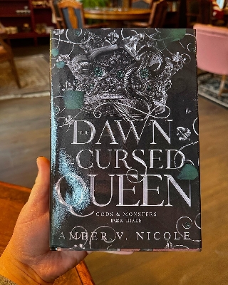 Picture of The Dawn of the Cursed Queen (Gods & Monsters #3), Book by Amber V. Nicole (Premium Paper & Matte COver) Novel