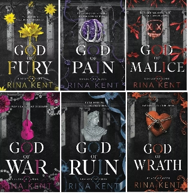 Picture of Legacy of Gods Series, 6 Novels by Rina Kent (Premium Paper & Matte Cover) Novel