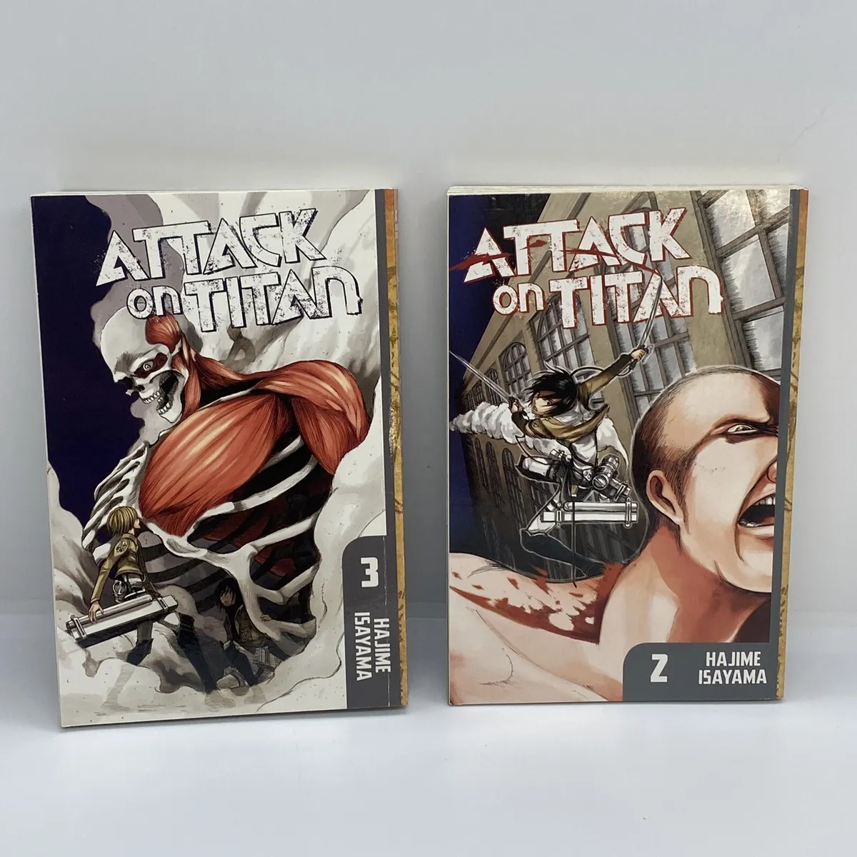 Picture of Attack on T I T a N Vol 4 Anime Manga Series Japanese Language Paperback Book
