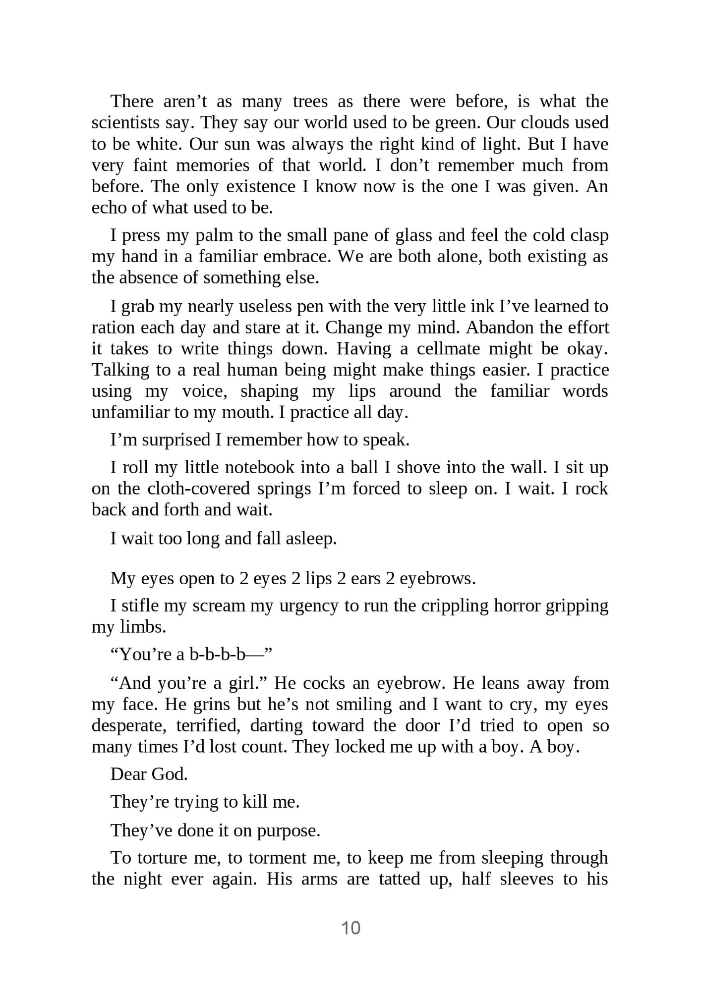 Picture of Shatter Me Series by Tahereh Mafi ( Premium Paper and Matte Cover ) Novel
