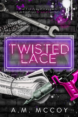 Picture of Twisted Lace (Beauty In The Ink #2) by A.M. McCoy | Premium Paper | Matte Cover Novel