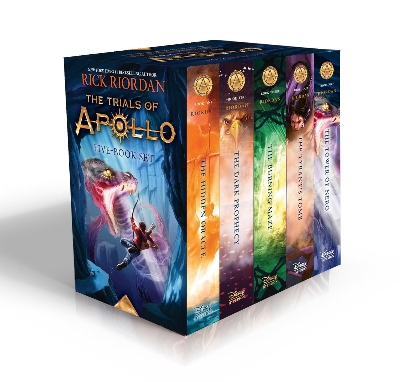 Picture of Trials of Apollo, The 5 Book Paperback without box Set Paperback – April 5, 2022