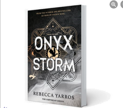 Picture of Onyx Storm (The Empyrean, #3) Book by Rebecca Yarros (Premium Paper & Matte Cover) Novel
