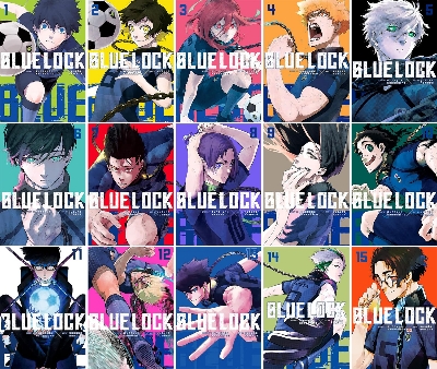 Picture of Blue Lock Series Vol. 1-15, 15 Books Collection Set