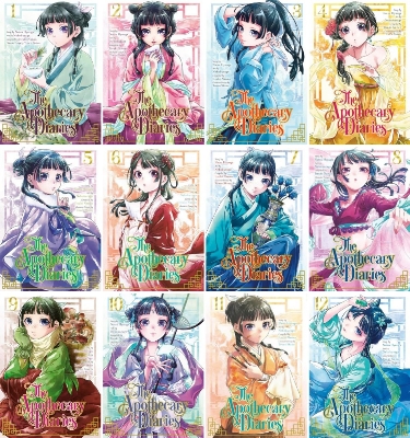 Picture of The Apothecary Diaries Manga Series 12 Books Set (Book 1 - 12) Paperback – October 11, 2024