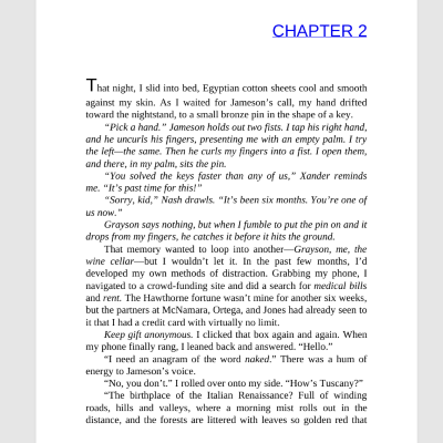 Picture of The Final Gambit ( The Inheritance Games #3 ) by Jennifer Lynn Barnes ( Premium Paper and Matte Cover ) Novel