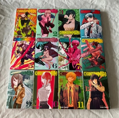 Picture of Chainsaw Man Volume 7 Manga Graphic Novels Anime Comic Book