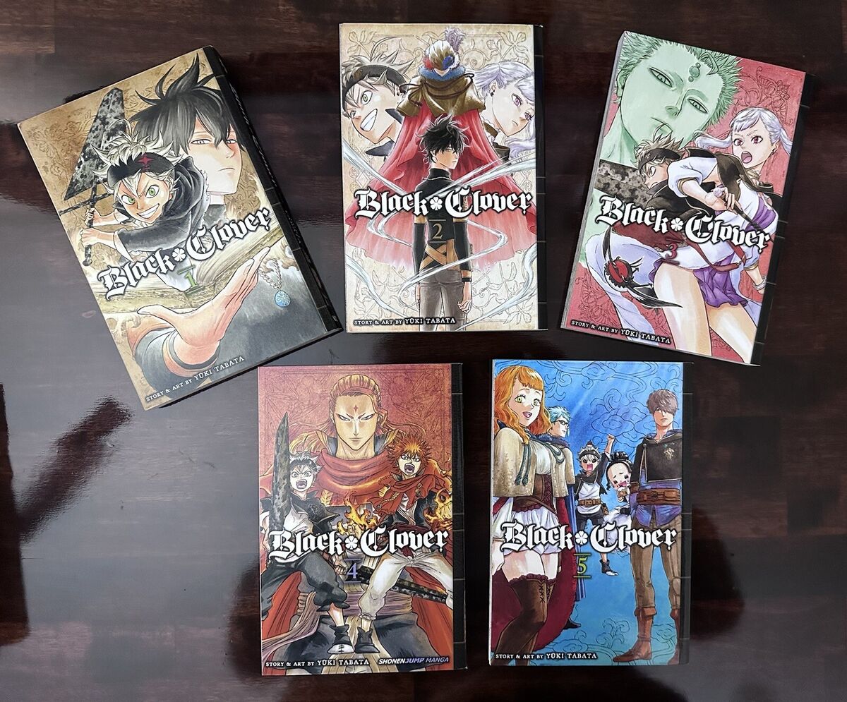 Picture of Black Clover Anime Manga Series Vol 4 Japanese Import Softcover 384 Pages Manga