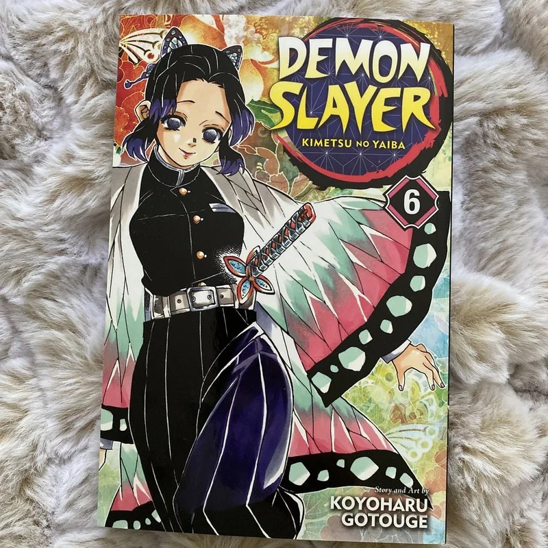 Picture of Demon Slayer Kimetsu No Yaiba Vol. 6 Manga Japanese Anime Graphic Novel Book