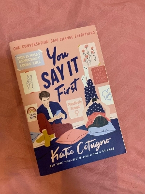 Picture of You Say It First by Katie Cotugno ( Premium Paper and Matte Cover ) Novel