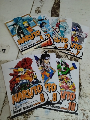 Picture of Naruto Vol 10 a Splendid Ninja Manga Comic Book
