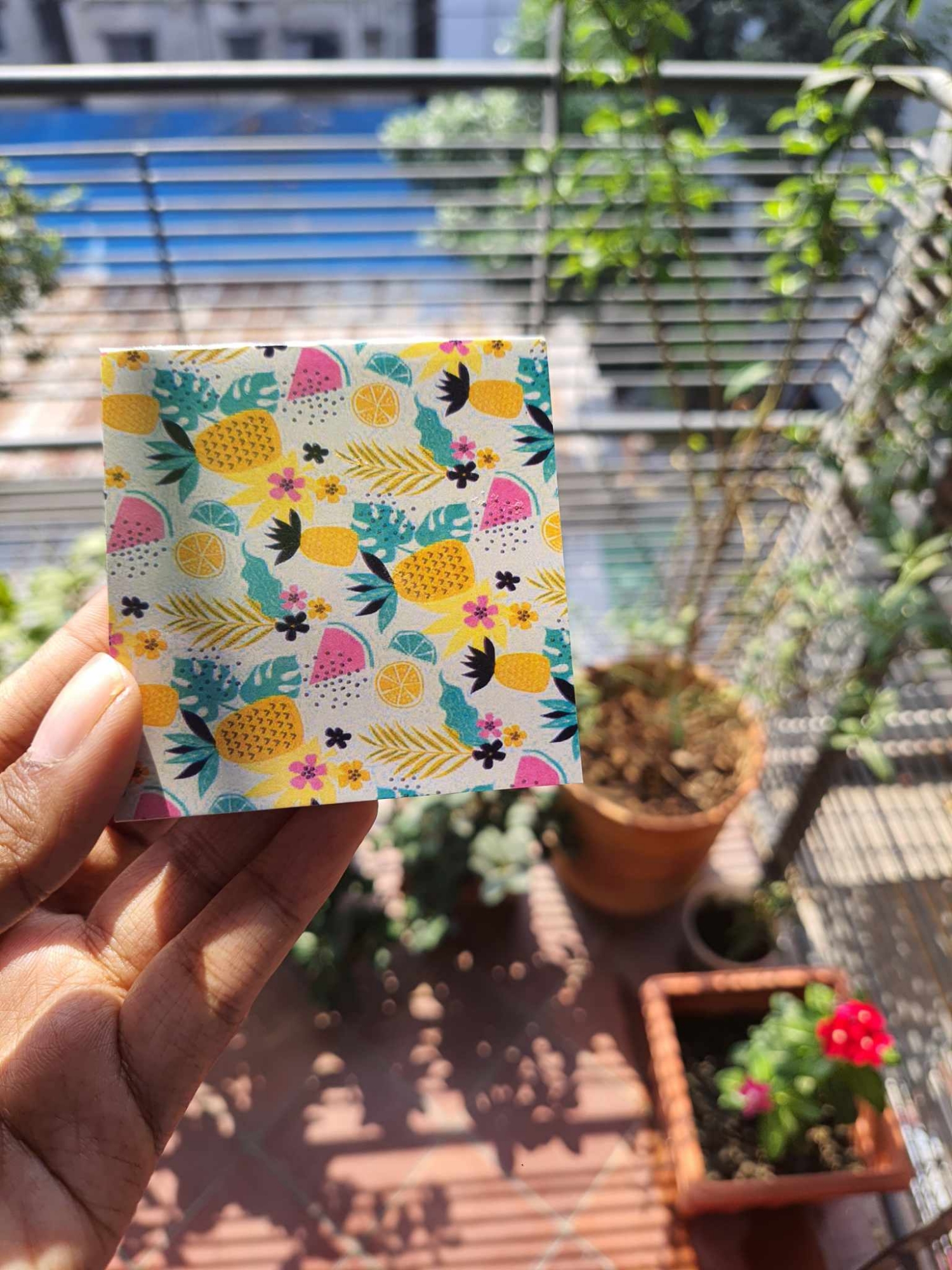 Picture of Pocket Notepad- Fruity- Stylish Pocket notebook for Cool lifestyle. 100 Pages Novel