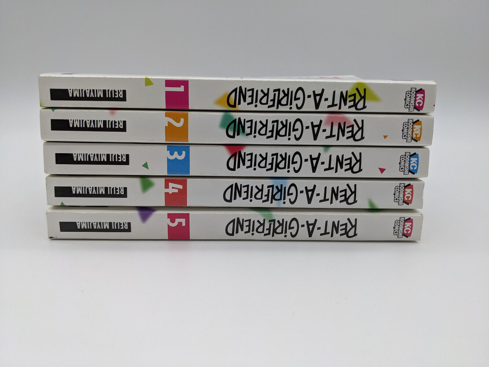 Picture of Rent A Girlfriend Manga 5 book collection set vol 1-5