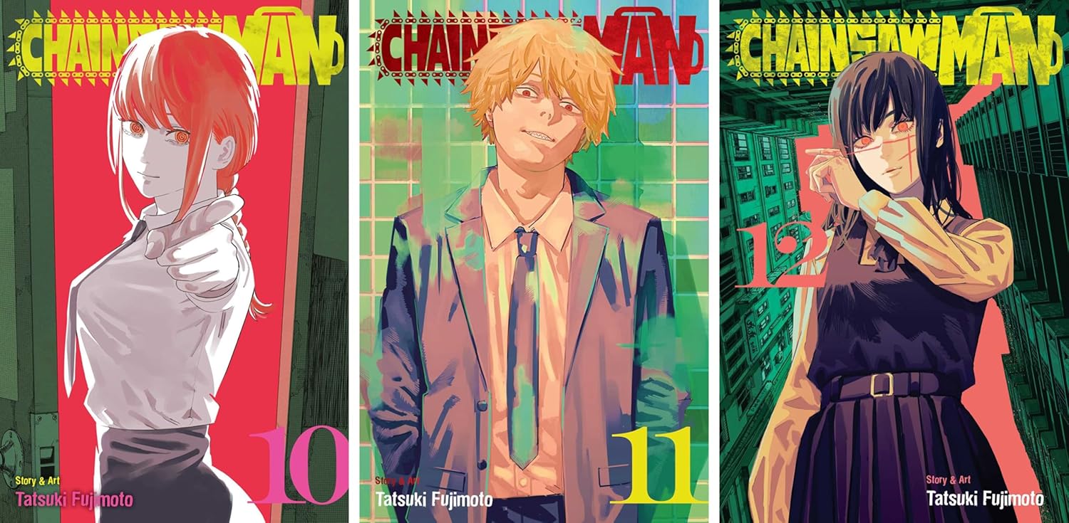 Picture of Chainsaw Man Series Complete Collection (Vol. 1-18 ), Manga Set by Tatsuki Fujimoto (18 Books) Paperback – December 1, 2024