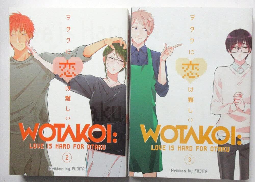 Picture of Wotakoi: Love Is Hard for Otaku Series 7 Books Set Vol.1-Vol.7 (Vol.7 is the official Art Works in Large Print Paperback) Paperback – December 16, 2024