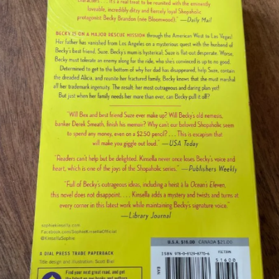 Picture of Shopaholic to the Rescue ( Shopaholic #8 ) ( Book by Sophie Kinsella ) ( Premium Paper and Matte Cover ) Novel