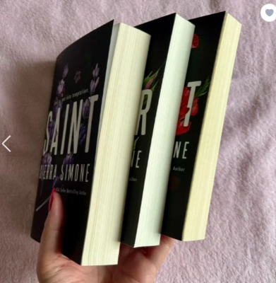 Picture of Priest Trilogy (Priest, Sinner & Saint) Books by Sierra Simone (Premium Paper & Matte Cover) Novel