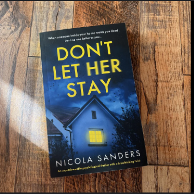 Picture of Don't Let Her Stay ( Book by Nicola Sanders ) ( Premium Paper and Matte Cover ) Novel