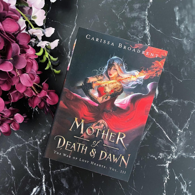 Picture of Mother of Death & Dawn ( The War of Lost Hearts #3 ) ( Book by Carissa Broadbent ) ( Premium Paper and Matte Cover ) Novel