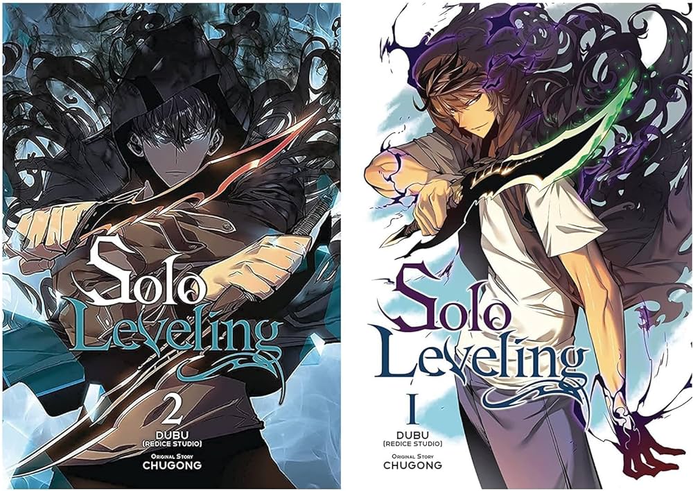 Picture of Solo Leveling Manga Series Vol 1-4