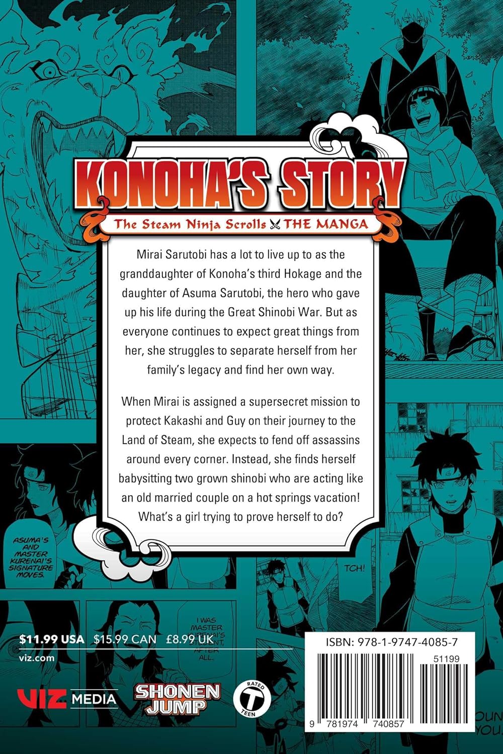 Picture of Naruto: Konoha's Story - The Steam Ninja Scrolls: The Manga