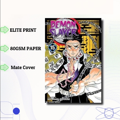 Picture of DEMON SLAYER VOL.15,PAPERBACK | MANGA Book gardan