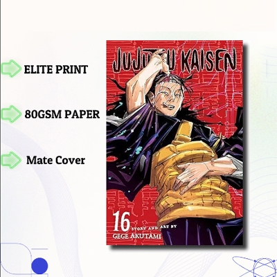Picture of Jujutsu Kaisen Volume 16 | Premium Quality Paperback Manga | MANGA Book gardan