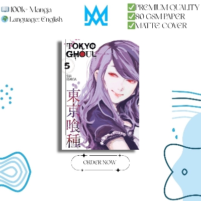 Picture of Tokyo Ghoul, Volume.5 | Premium Quality Paperback Manga | MANGA Book gardan