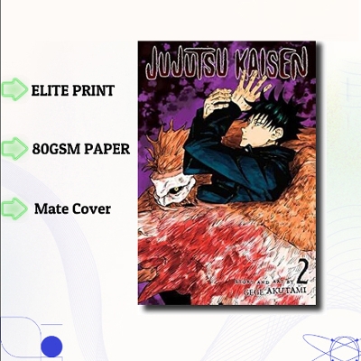 Picture of Jujutsu Kaisen Volume 2 | Premium Quality Paperback Manga | MANGA Book gardan