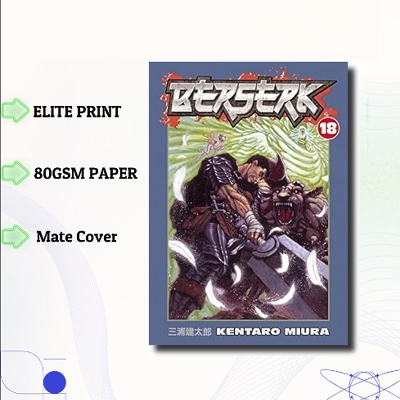 Picture of Berserk Volume 18 | Premium Quality Paperback Manga | MANGA Book gardan