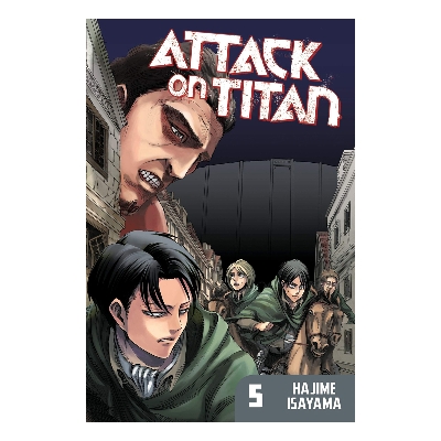 Picture of Attack On Titan Volume.5 | Premium Quality Paperback Manga | MANGA Book gardan