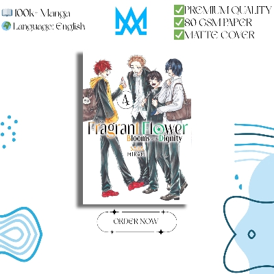 Picture of The Fragrant Flower Blooms With Dignity Volume 4 | Premium Quality Paperback Manga | MANGA Book gardan