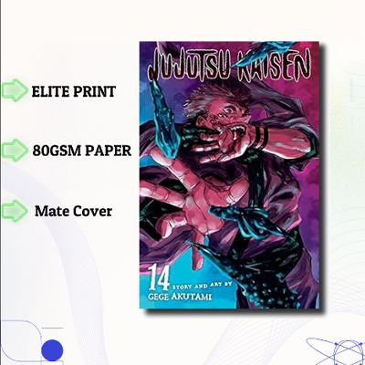 Picture of Jujutsu Kaisen Volume 14 | Premium Quality Paperback Manga | MANGA Book gardan