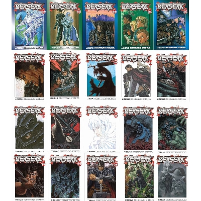 Picture of Berserk SET Volume (21-40) | Premium Quality Paperback Manga | MANGA Book gardan