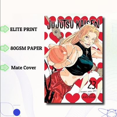 Picture of Jujutsu Kaisen Volume 23 | Premium Quality Paperback Manga | MANGA Book gardan