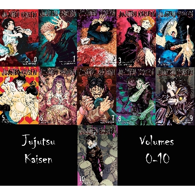 Picture of Jujutsu Kaisen SET Volume (01-10) | Premium Quality Paperback Manga | MANGA Book gardan