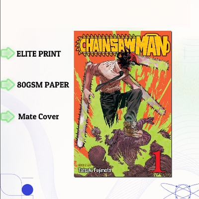 Picture of Chainsaw Man Volume 1 | Premium Quality Paperback Manga | MANGA Book gardan