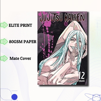 Picture of Jujutsu Kaisen Volume 12 | Premium Quality Paperback Manga | MANGA Book gardan