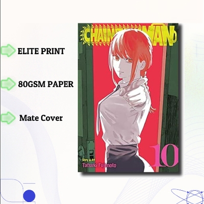 Picture of Chainsaw Man Volume 10 | Premium Quality Paperback Manga | MANGA Book gardan