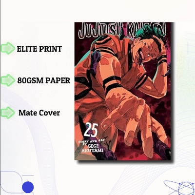 Picture of Jujutsu Kaisen Volume 25 | Premium Quality Paperback Manga | MANGA Book gardan