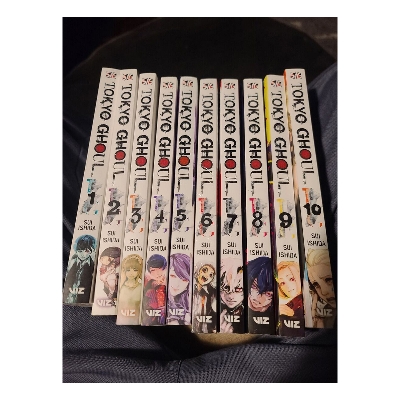 Picture of Tokyo Ghoul, Set Volume.(1-10) | Premium Quality Paperback Manga | MANGA Book gardan